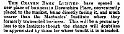 Banks and Building Societies  1887-10-29 CHWS